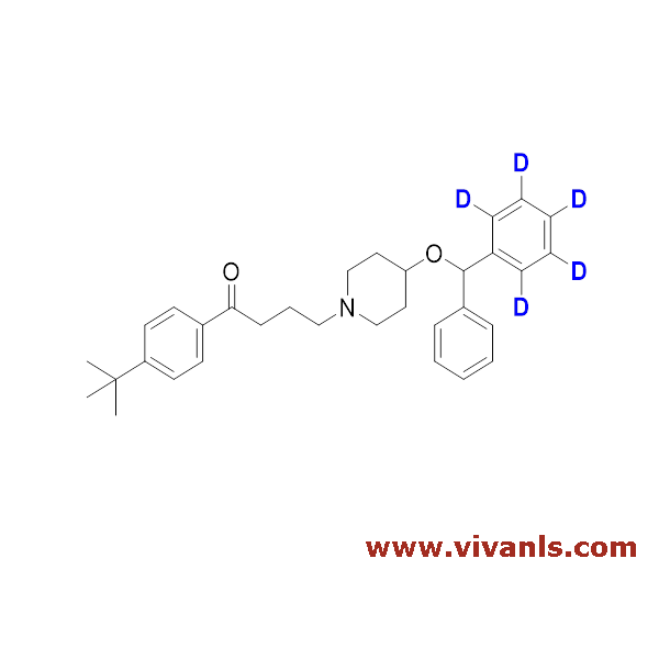 Stable Isotope Labeled Compounds-Ebastine D5-1632900814.png